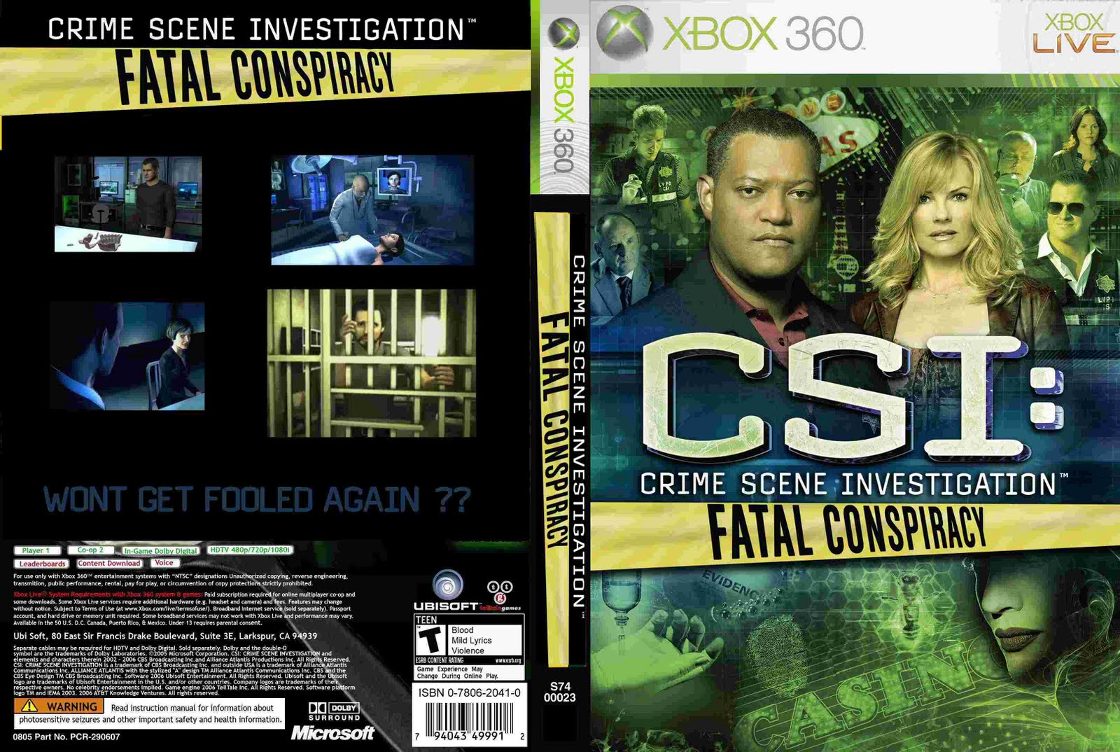 LUAR GAMES CSI FATAL CONSPIRACY luar-games-csi-fatal-conspiracy